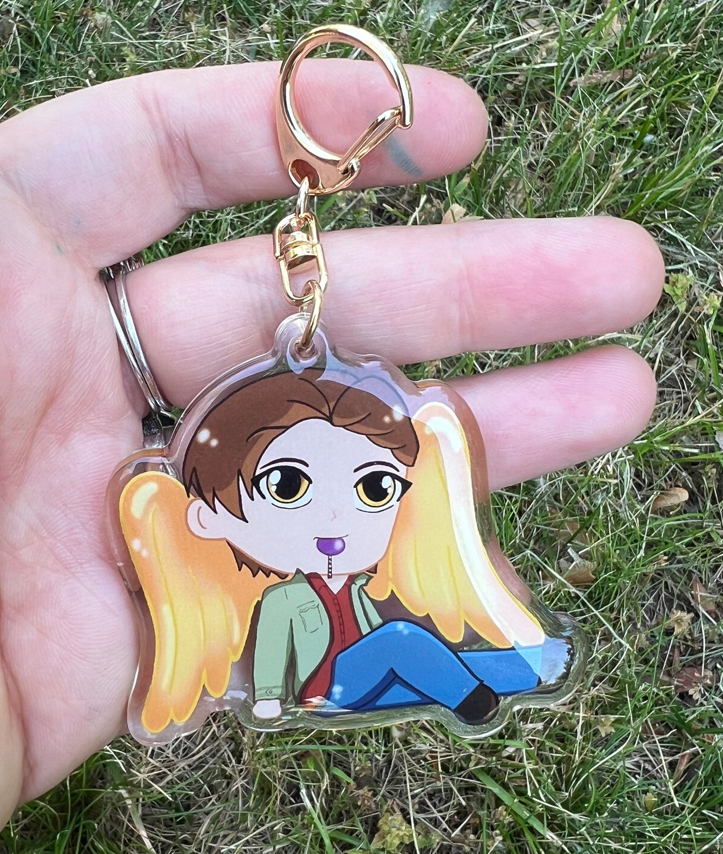 Supernatural Character Arcylic Key Chains