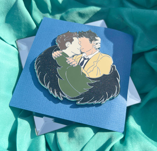 Destiel Enamel Pin
