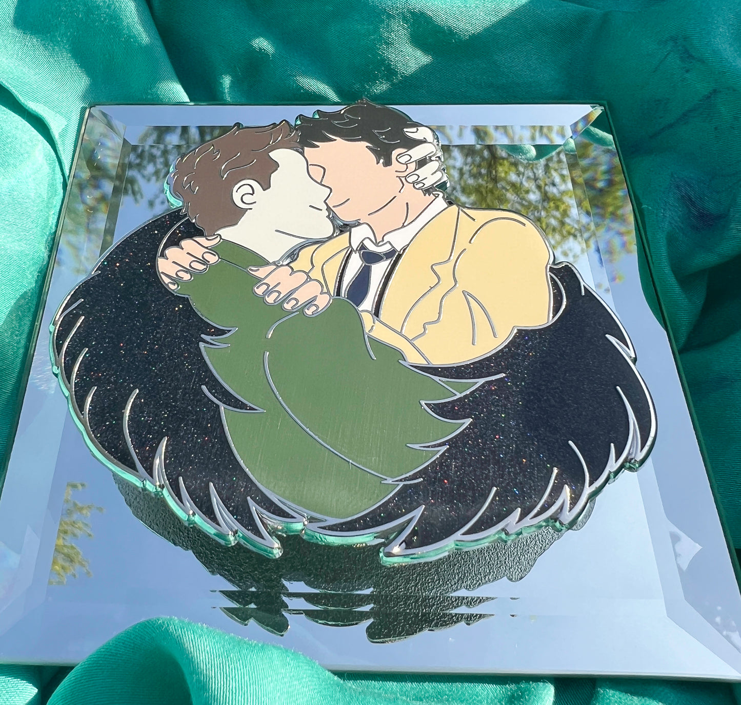 Destiel Enamel Pin