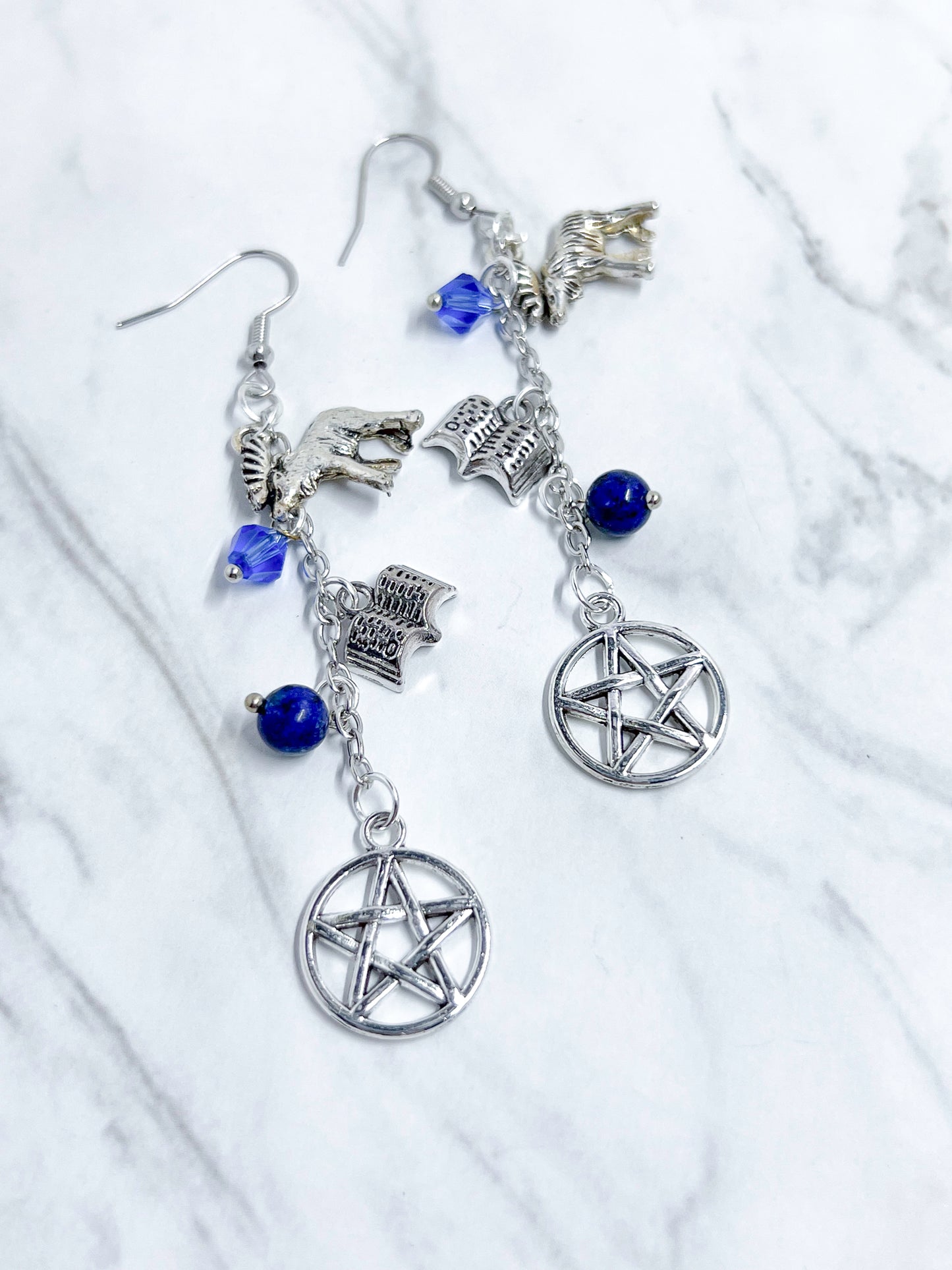 Supernatural Character Dangle Earrings