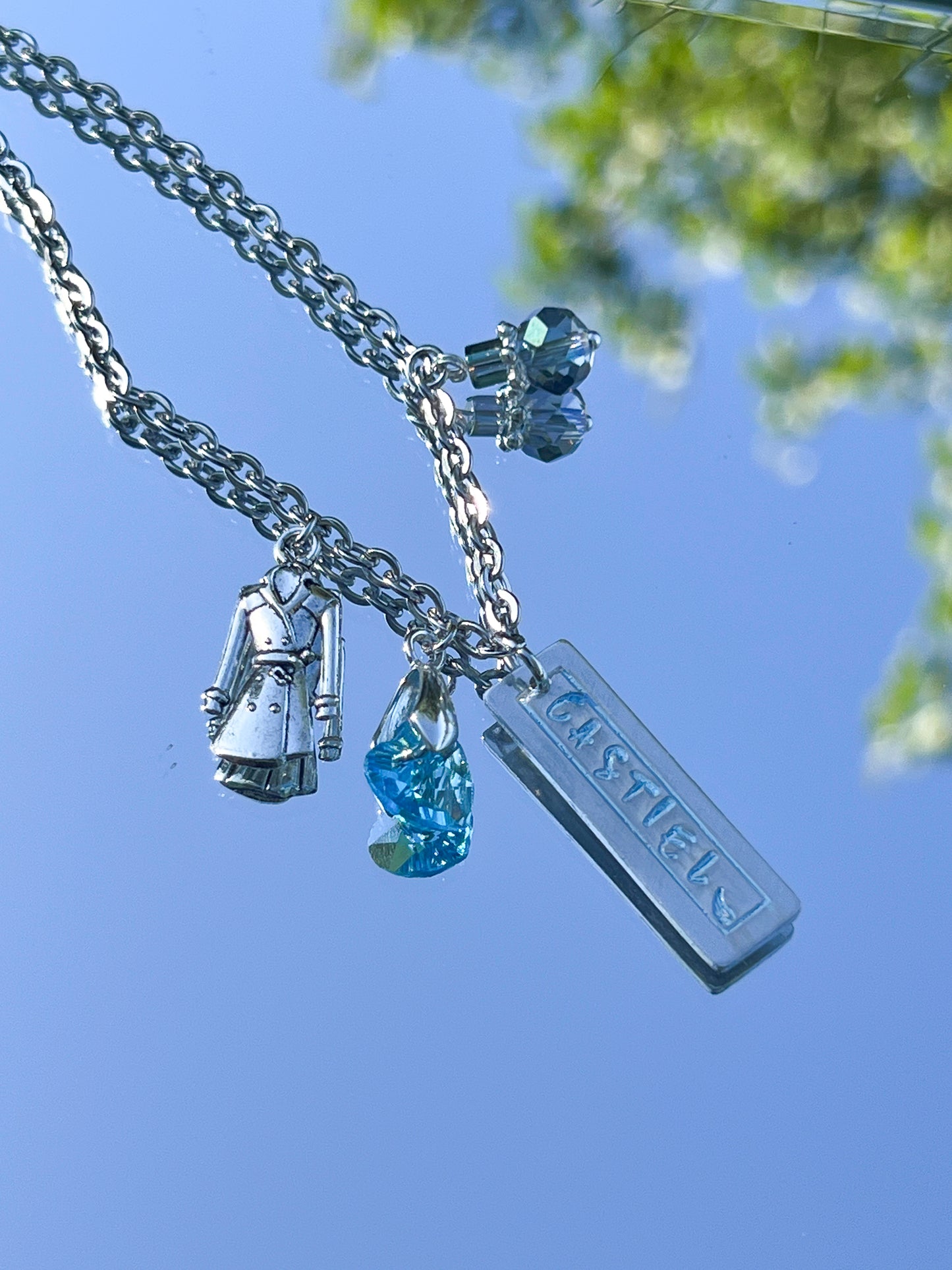 Dean, Sam Cas Stamped Necklaces