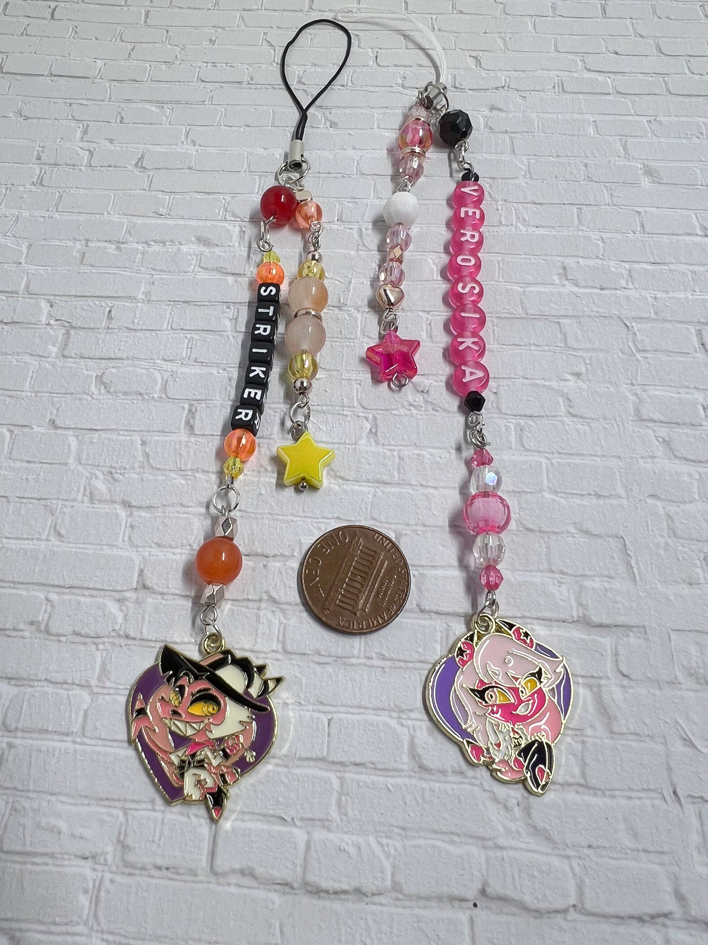 Helluva Boss Phone Charms