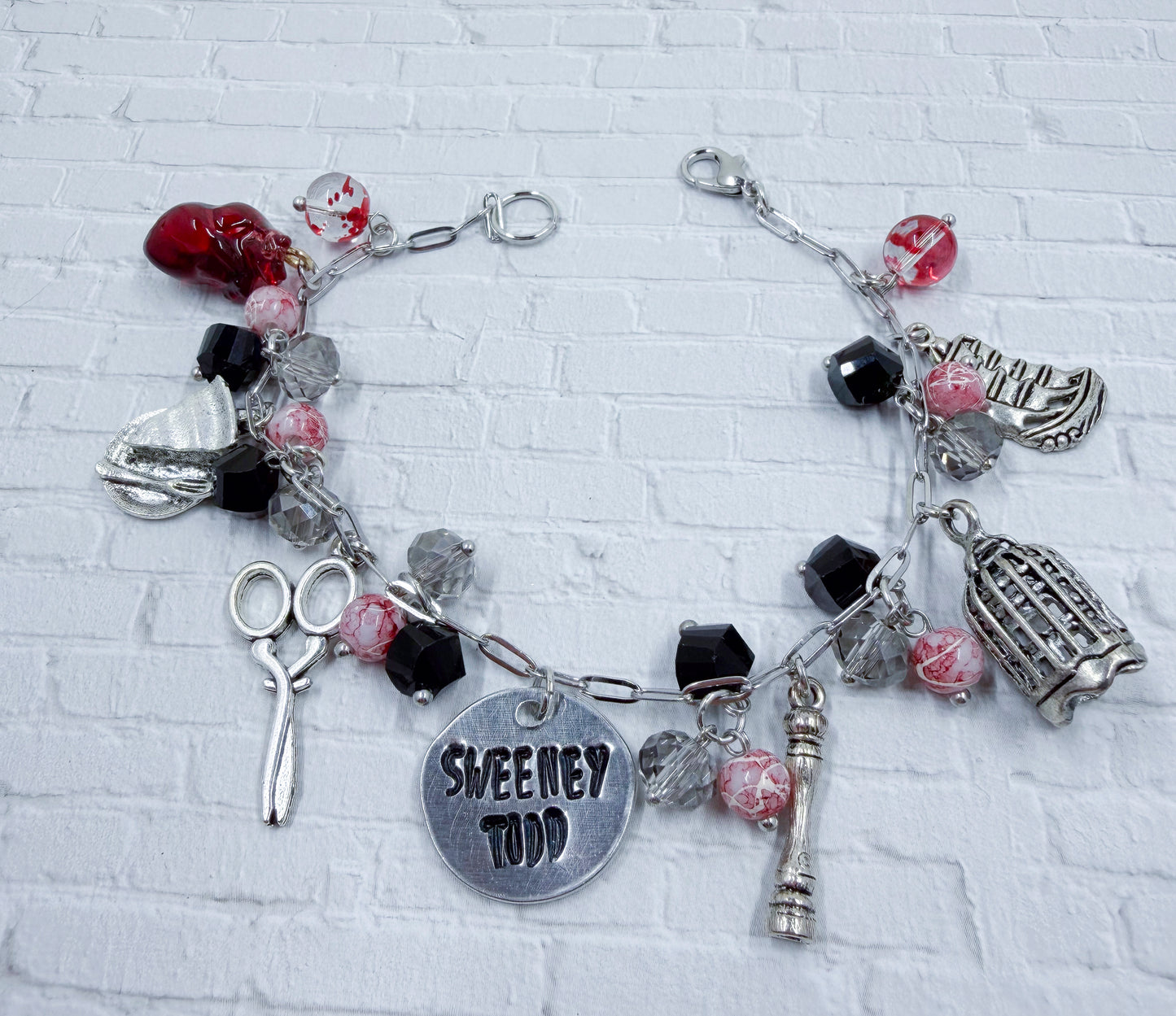 Sweeney Todd Charm Bracelet