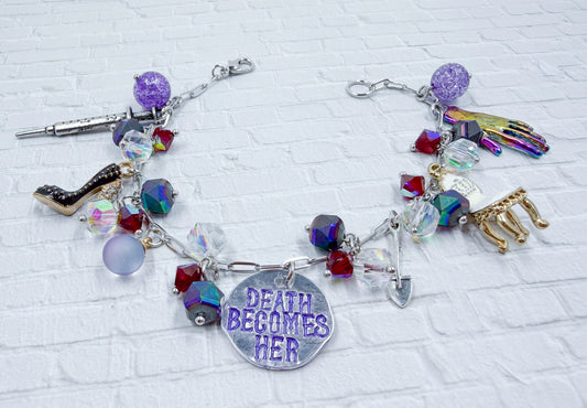 Death Becomes Her Charm Bracelet