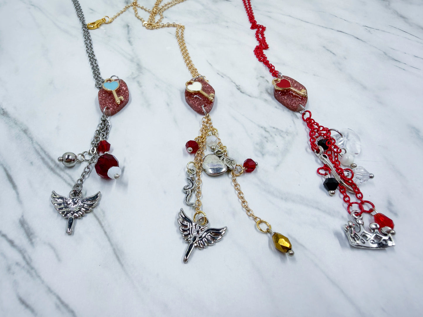 Hazbin Hotel Key Necklaces