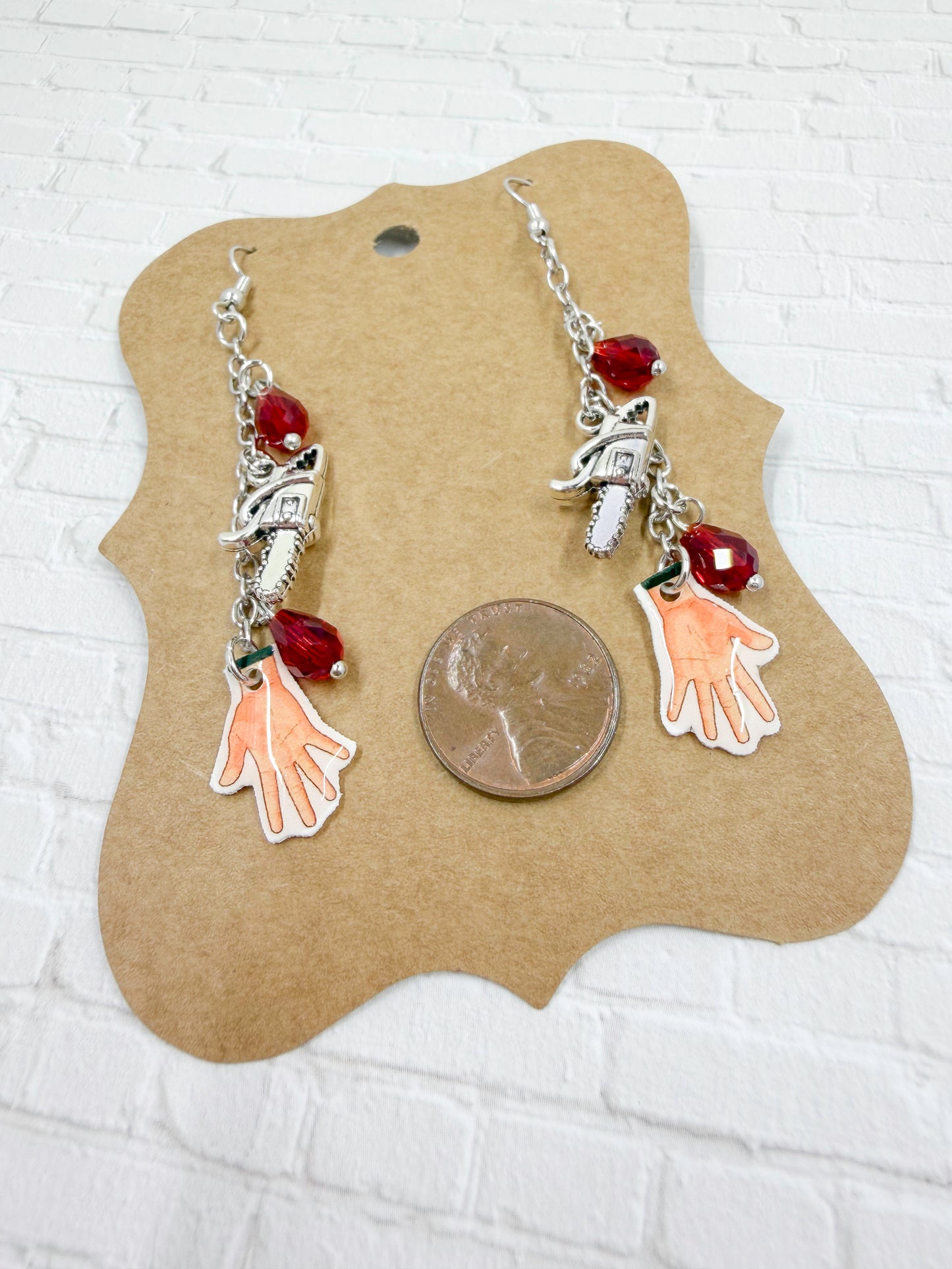 We got your Hand Ash Earrings