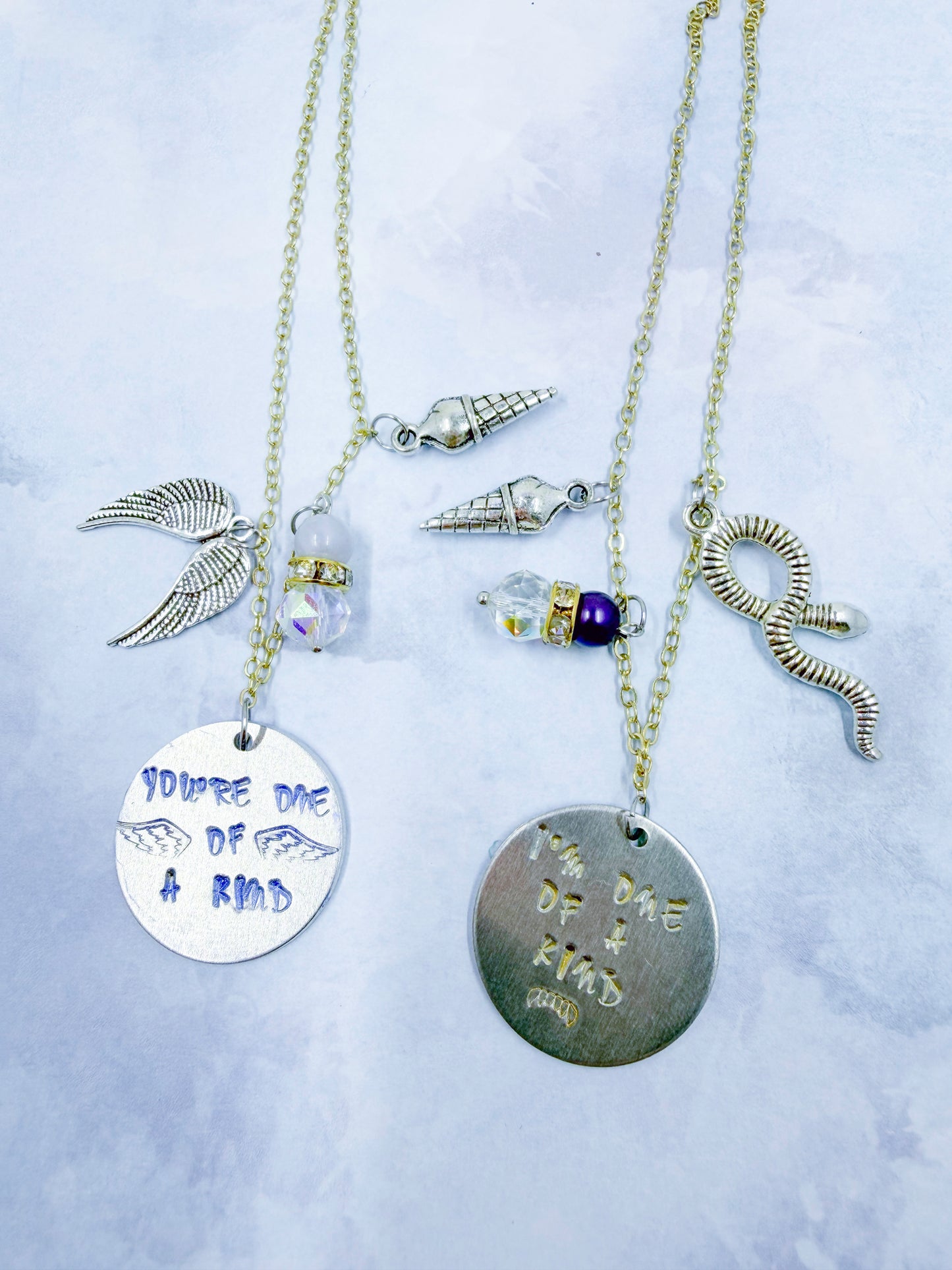 Sir Pen and Emily BFF Necklaces