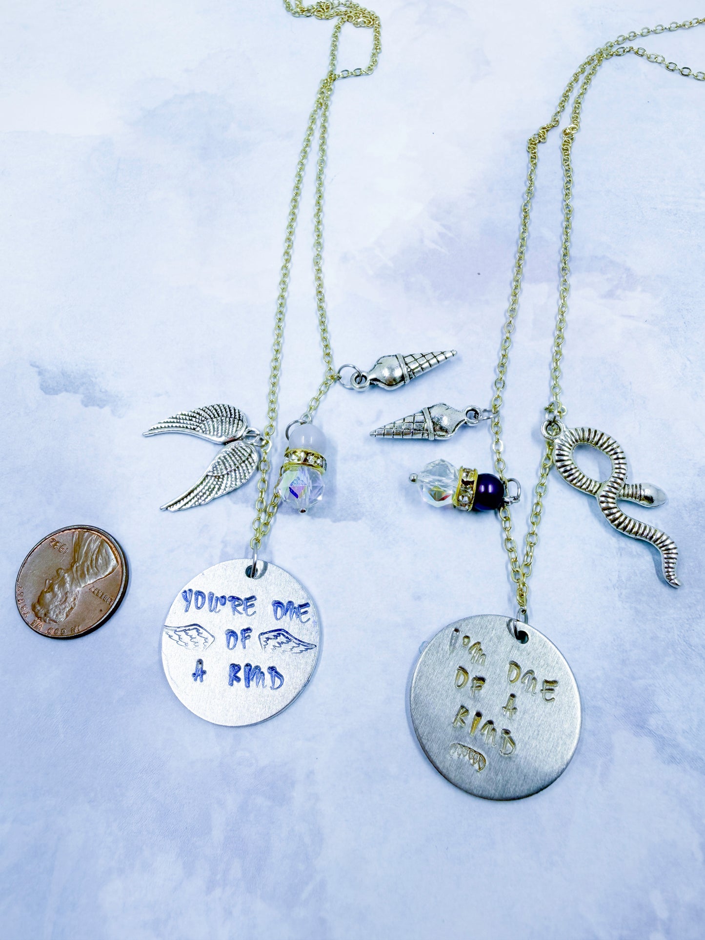 Sir Pen and Emily BFF Necklaces