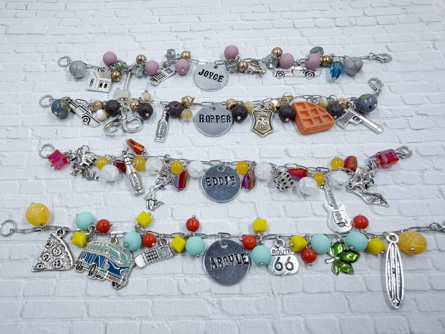 Stranger Things Character Bracelets