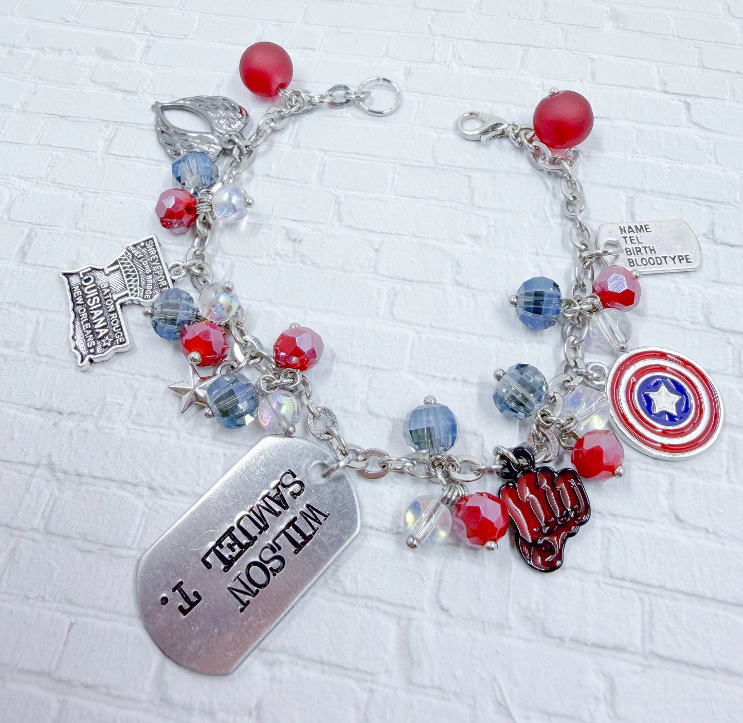 Steve Sam Bucky Inspired Loaded Bracelets