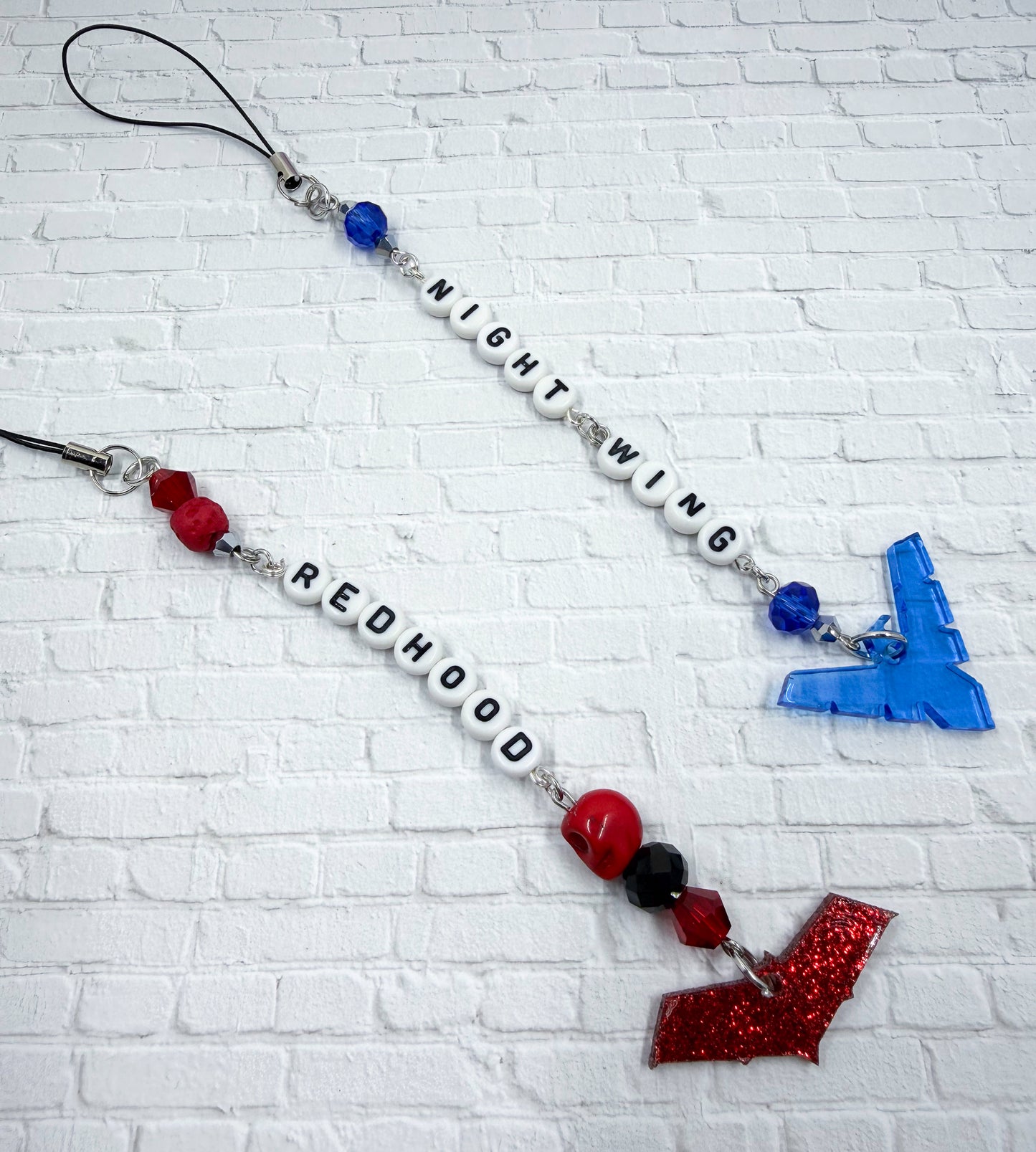 Nightwing Or Redhood Phone Charms