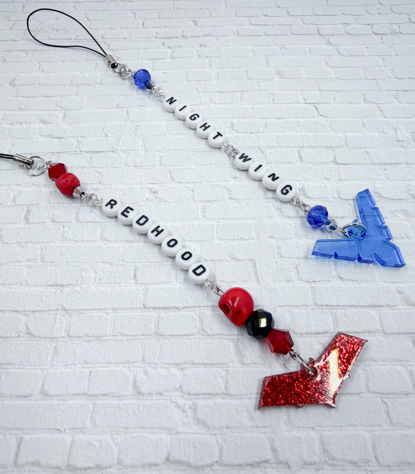 Nightwing Or Redhood Phone Charms