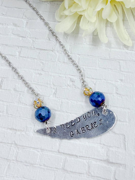 Sabriel Wing Necklace