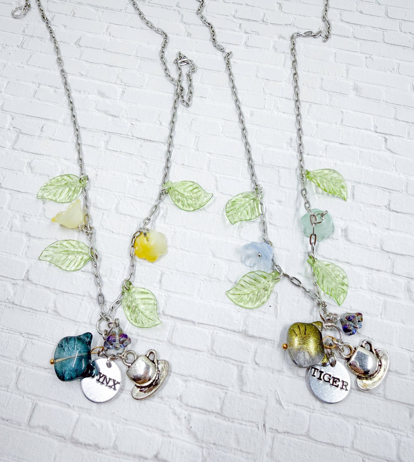 Cat's For Cash Character Necklaces