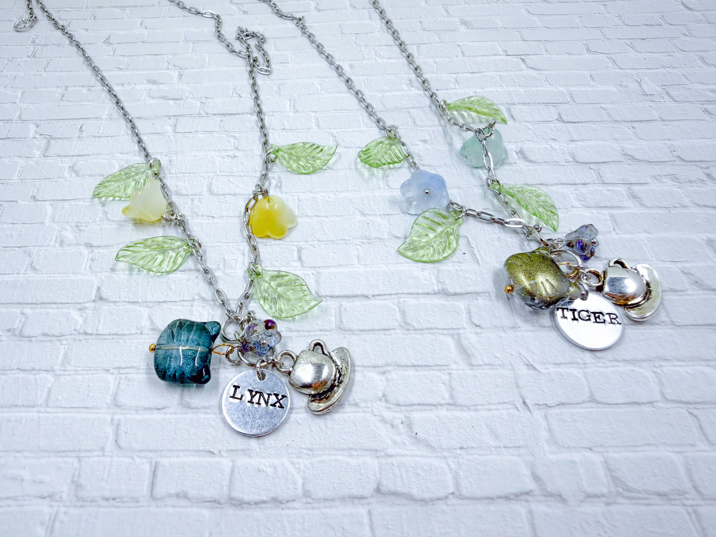 Cat's For Cash Character Necklaces
