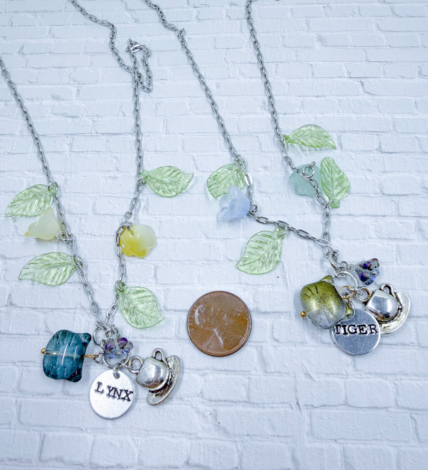 Cat's For Cash Character Necklaces