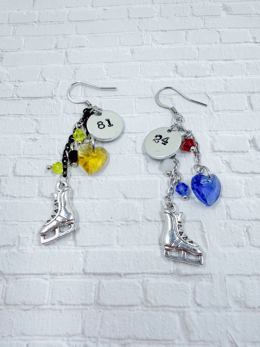 Heated Rivalry Dangle Earrings