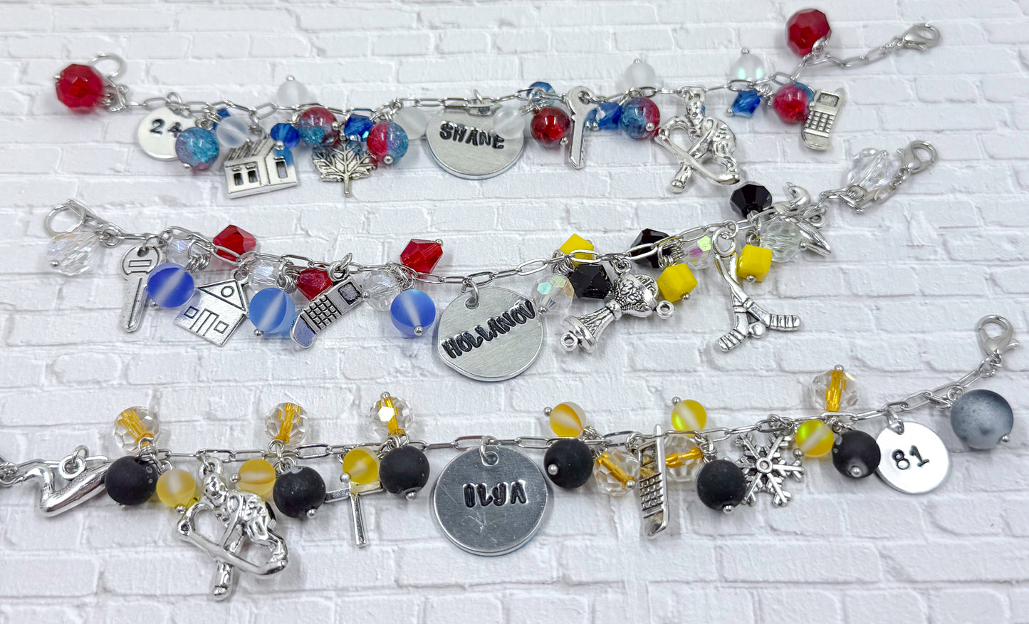 Hollanov Loaded Charm Bracelets