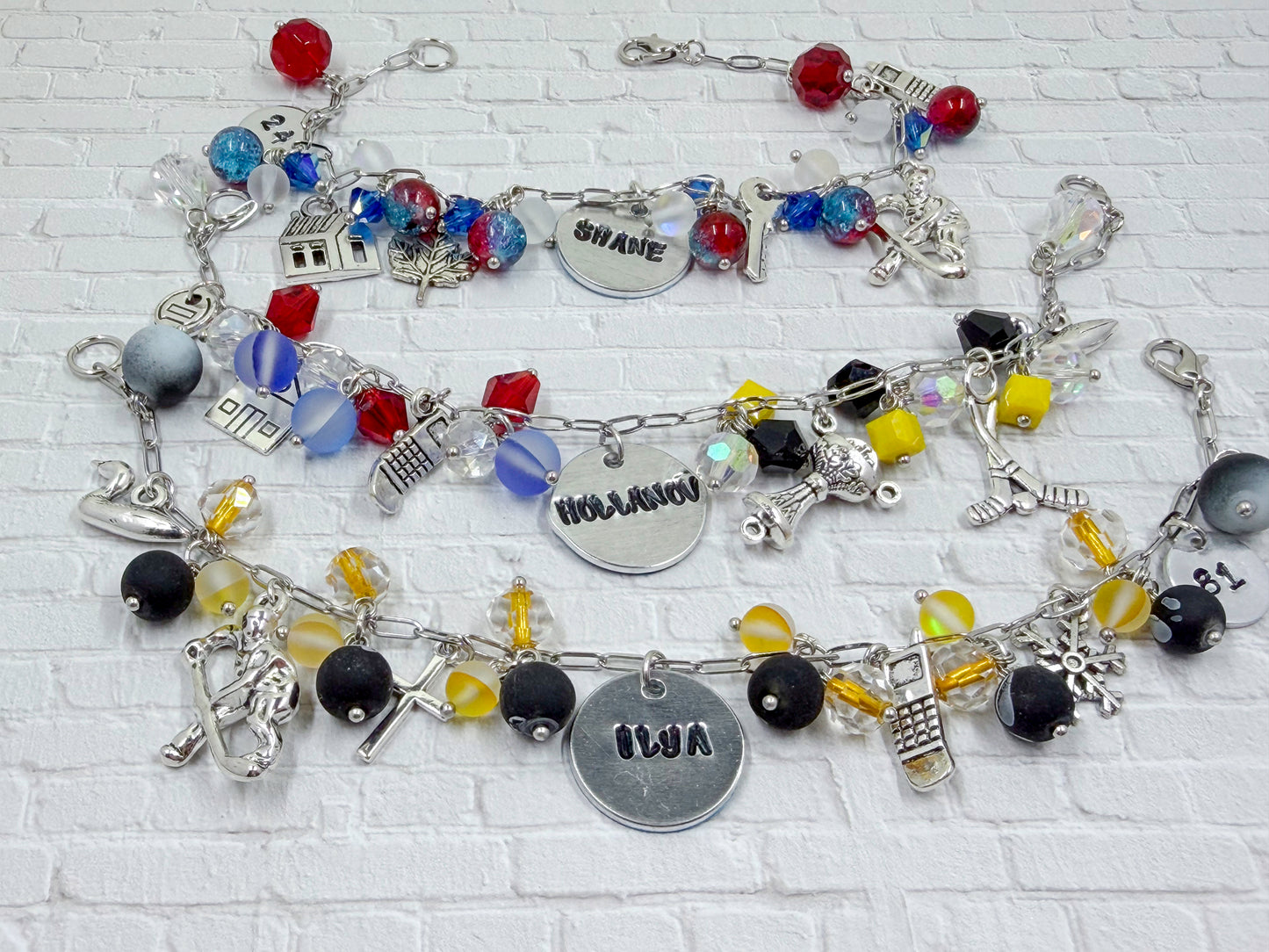 Hollanov Loaded Charm Bracelets