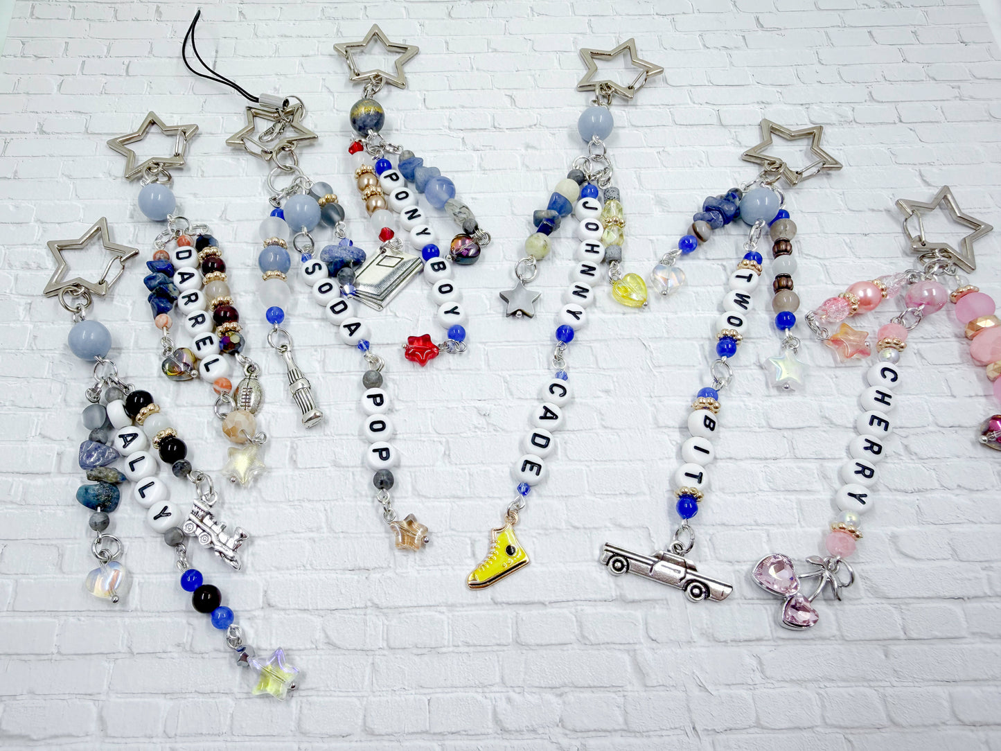 The Outsiders Phone Charms or Bag Clips