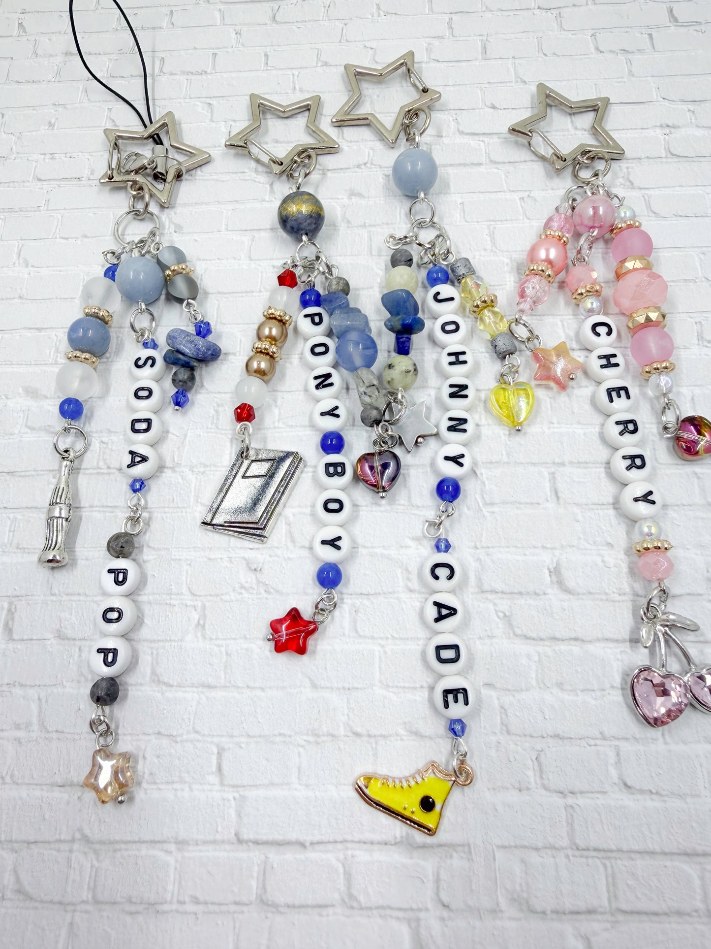 The Outsiders Phone Charms or Bag Clips
