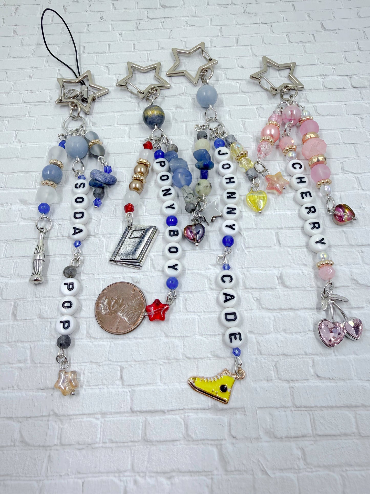 The Outsiders Phone Charms or Bag Clips