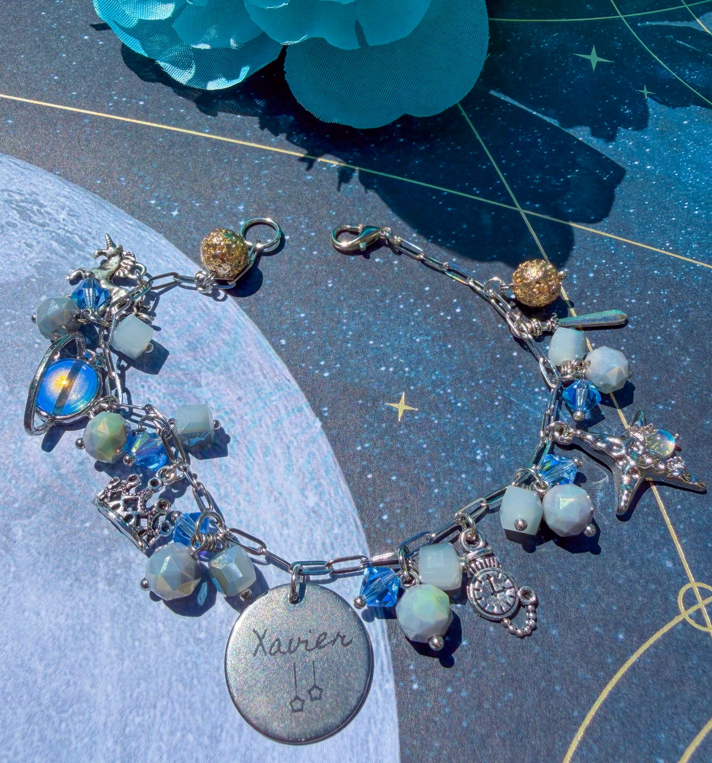 Love and Deep Space Inspired Charm Bracelets