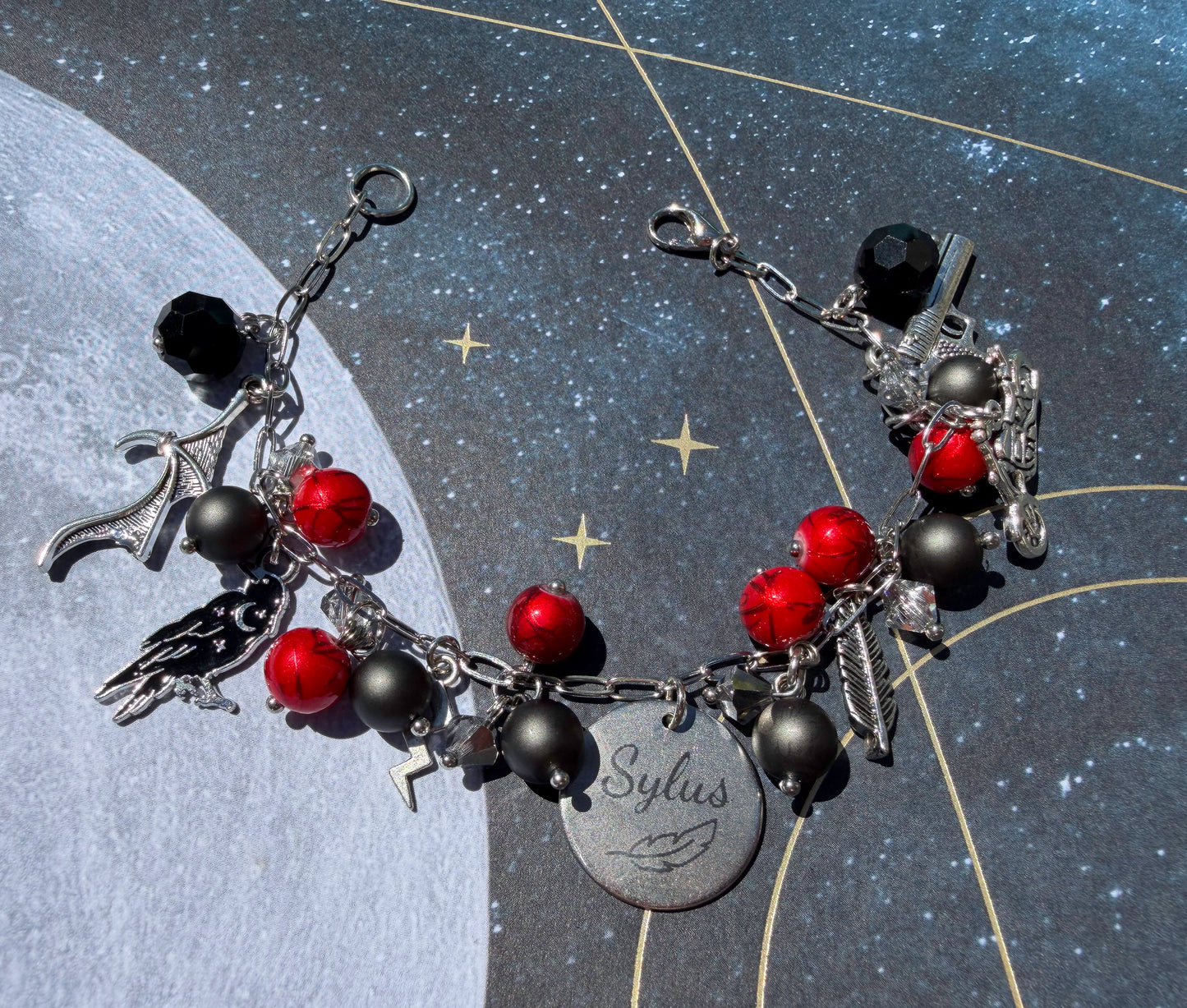Love and Deep Space Inspired Charm Bracelets