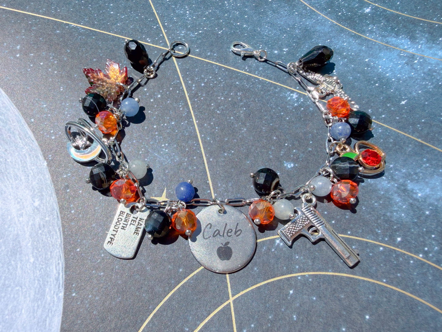 Love and Deep Space Inspired Charm Bracelets