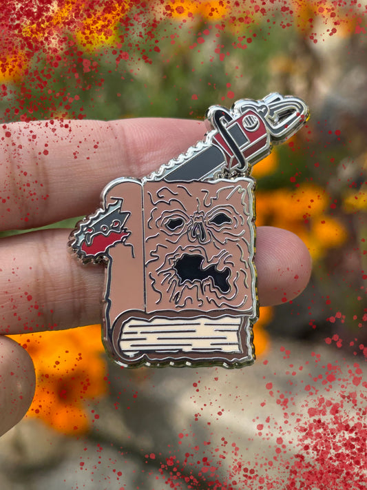 Evil Dead Book Pin