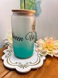Between Us Inspired Can Style Glass Tumbler