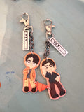 Only Friends Chibi Key Chains