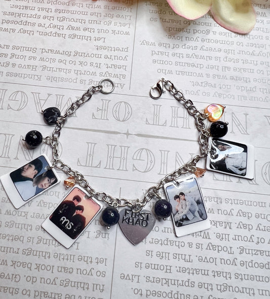 First and Khaotung Photocard Bracelet