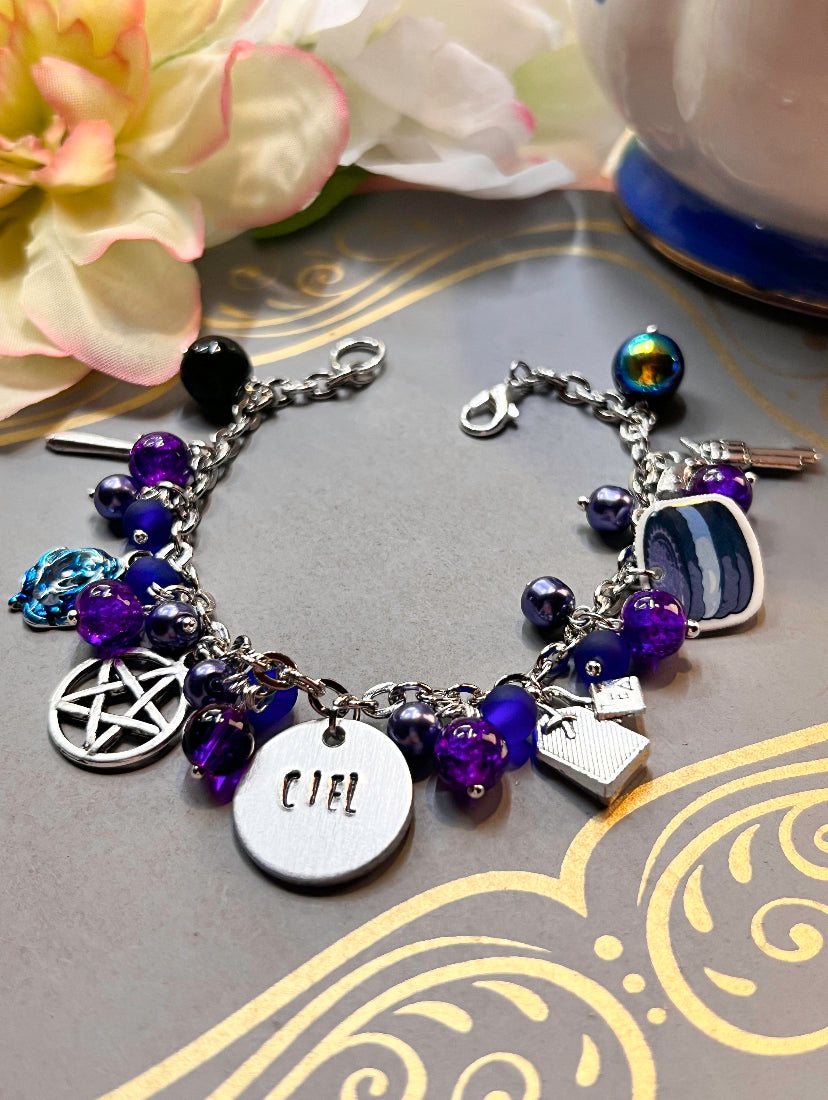 Black Butler Inspired Character Loaded Bracelets