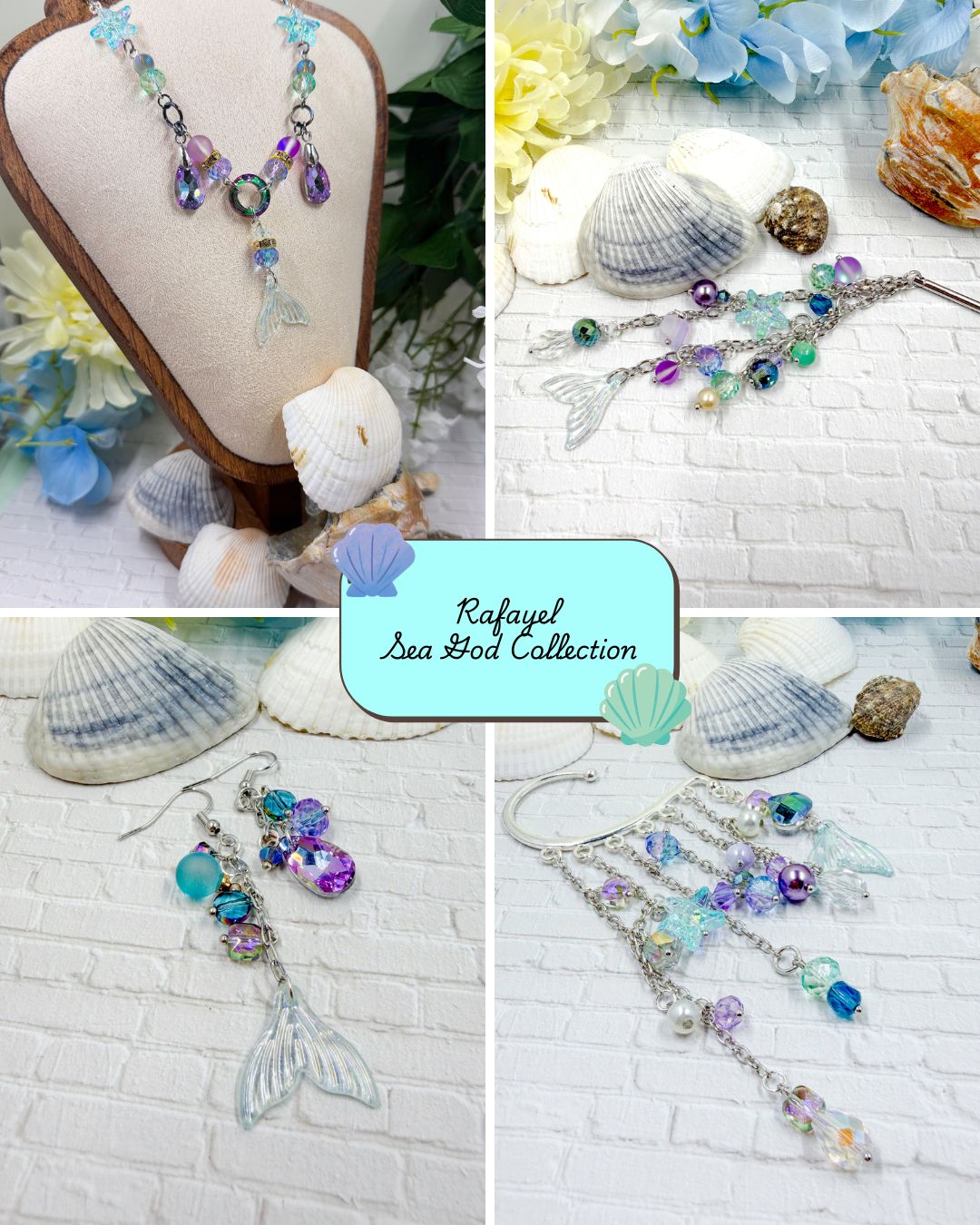 Merman Rayafel Inspired Jewelry Line Love and Deep Space