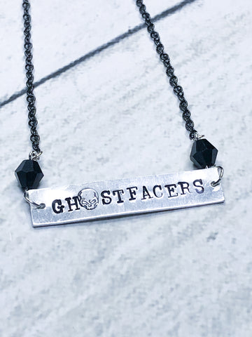 Ghostfacers Bar Necklace