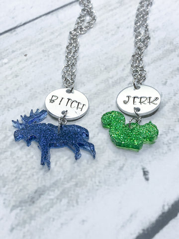 Sam and Dean Bff Necklaces