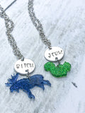 Sam and Dean Bff Necklaces