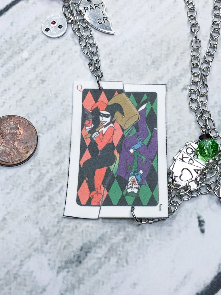 Harley loves hot sale joker necklace