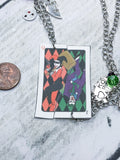 Harley and Joker Inspired BFF Necklace