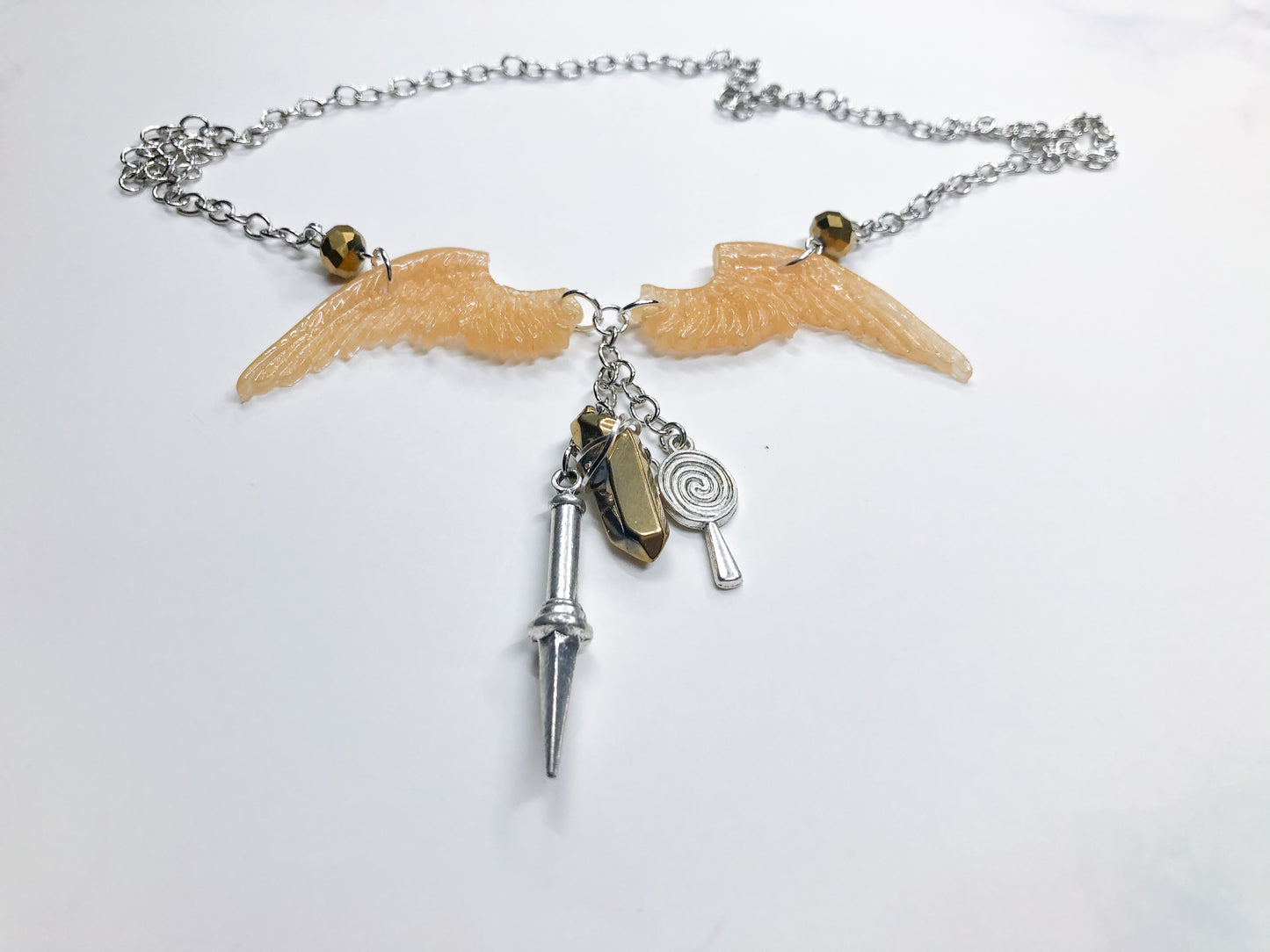 Gabriel's Winged Grace Necklace