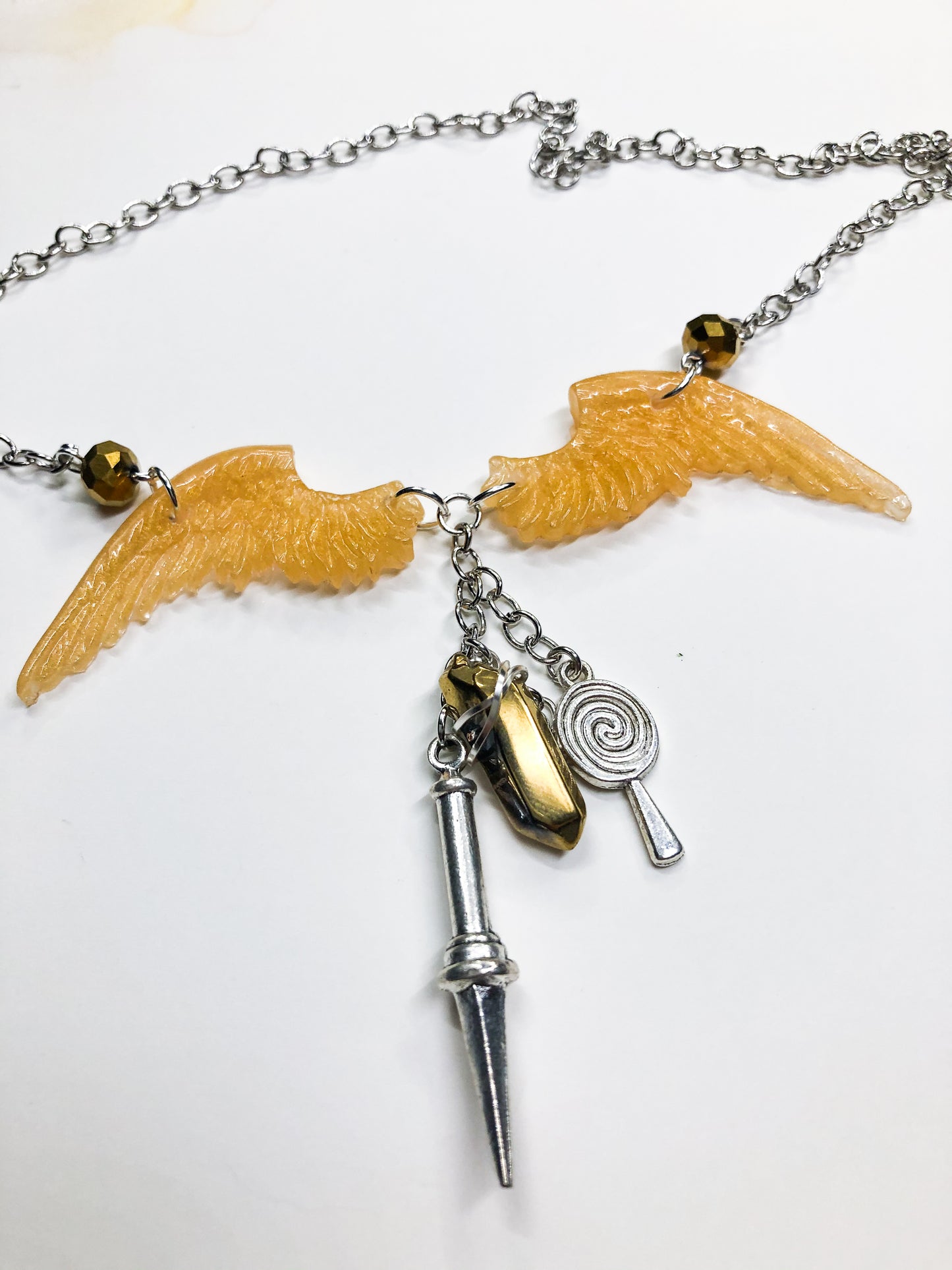 Gabriel's Winged Grace Necklace