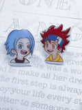 Sk8  Skateboard Earrings