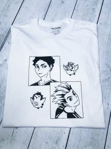 Bokuaka Screen Printed T Shirt