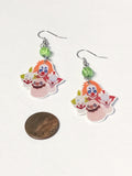 Killer Clown's from Outer Space Earrings