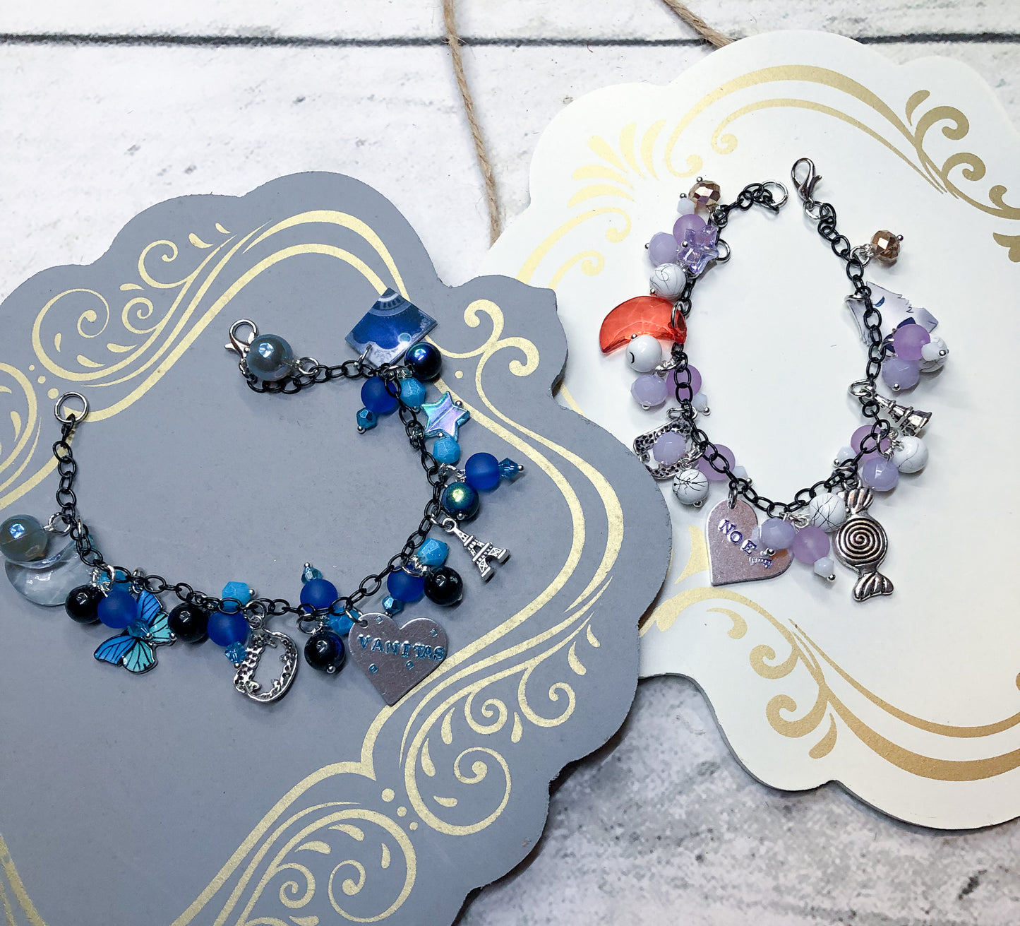 Vanitas and Noe Inspired Loaded Bracelets