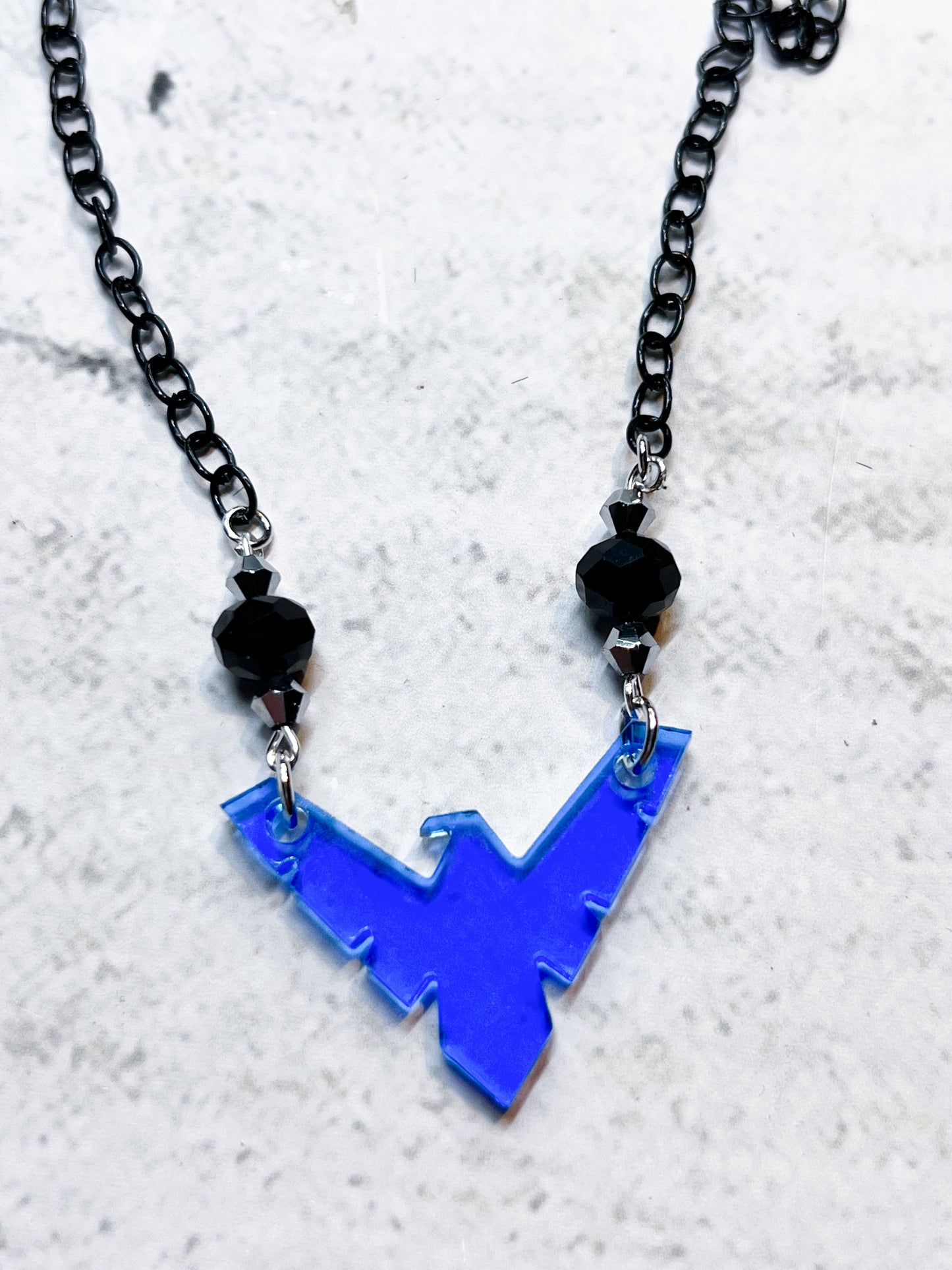 Nightwing Inspired Necklace