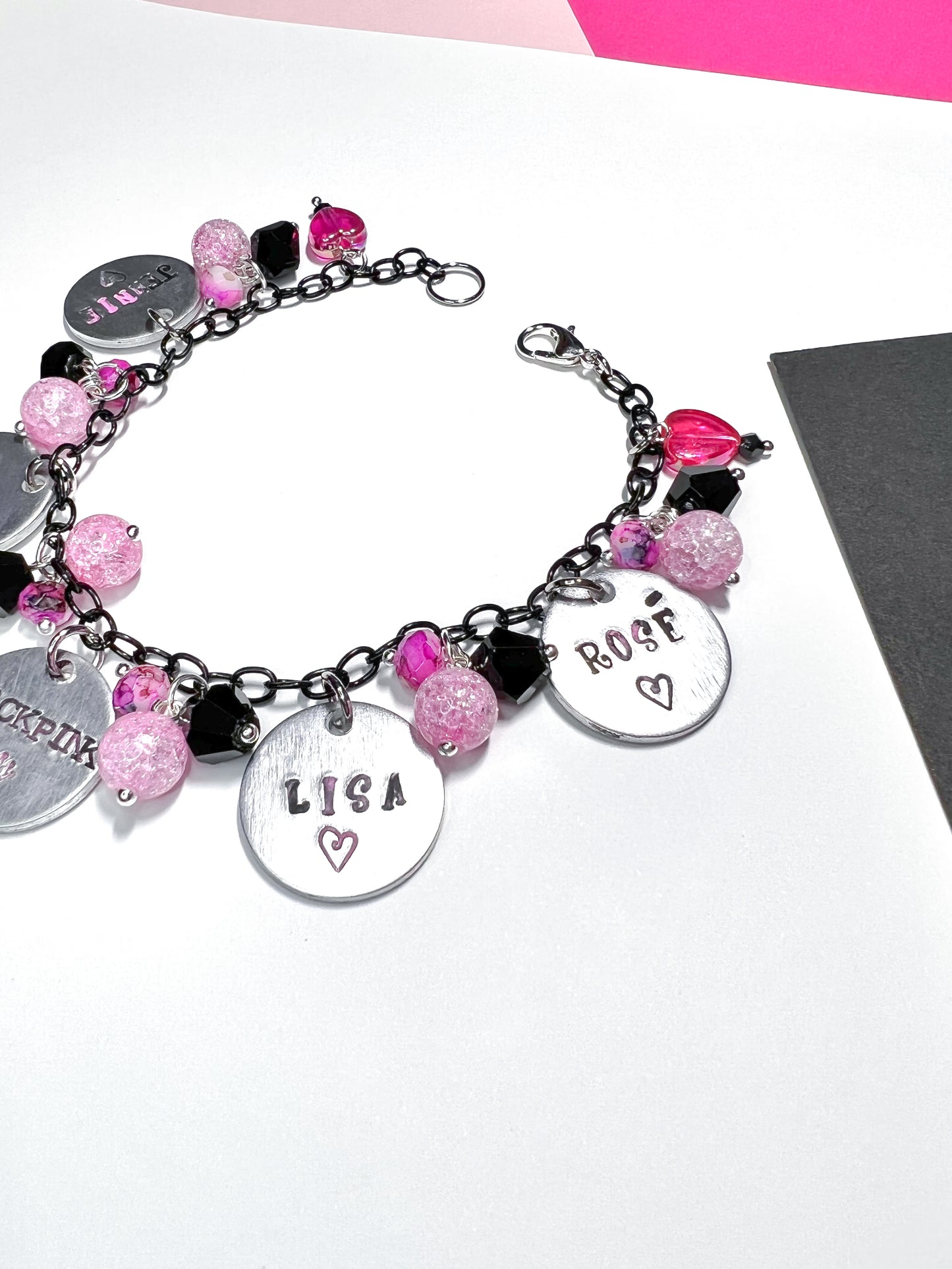 BP Blink K Pop Group Charm Bracelet