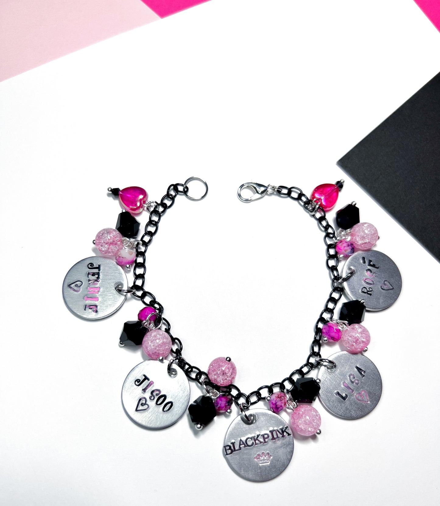 BP Blink K Pop Group Charm Bracelet