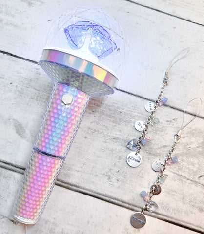 K-Pop Seventeen Inspired Light Stick Charms